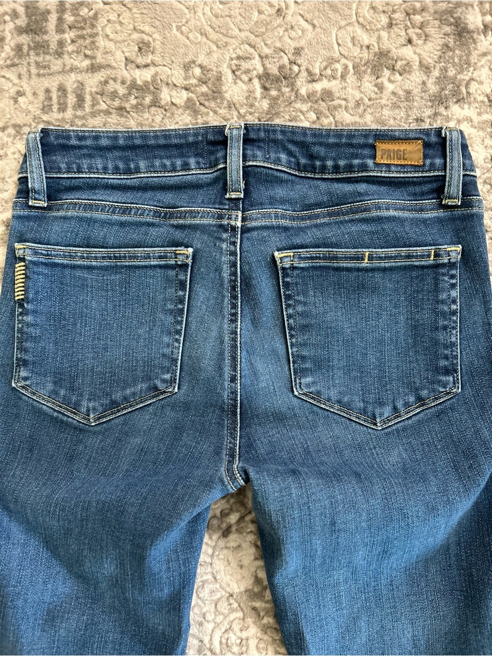 PAIGE SKYLINE SKINNY JEANS SIZE 27 - Picture 5 of 8